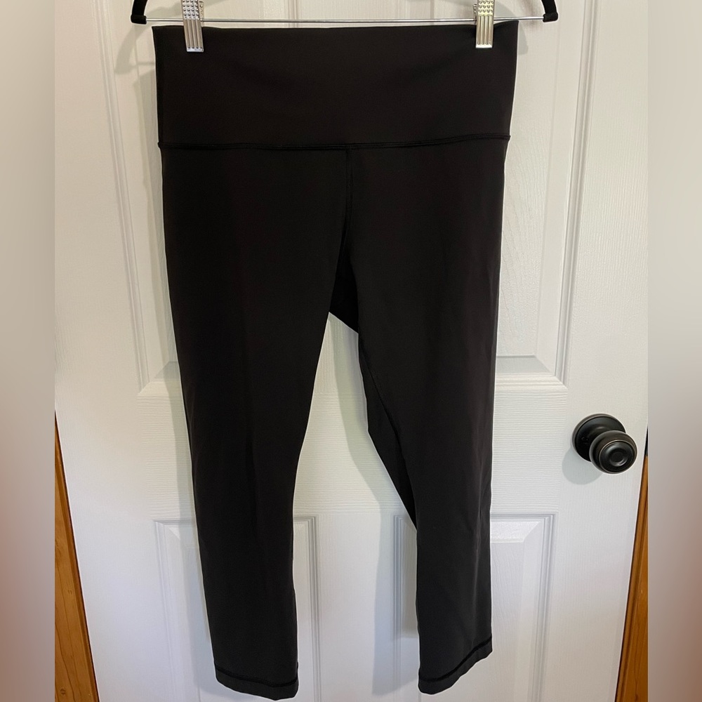 Lululemon wunder under crop leggings